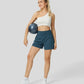✨️ 2025 Het försäljning 49% OFF🥰 2-i-1-yogashorts med hög midja och sidofickor