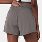 ✨️ 2025 Het försäljning 49% OFF🥰 2-i-1-yogashorts med hög midja och sidofickor