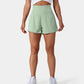 ✨️ 2025 Het försäljning 49% OFF🥰 2-i-1-yogashorts med hög midja och sidofickor