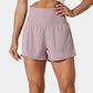 ✨️ 2025 Het försäljning 49% OFF🥰 2-i-1-yogashorts med hög midja och sidofickor