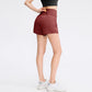 ✨️ 2025 Het försäljning 49% OFF🥰 2-i-1-yogashorts med hög midja och sidofickor