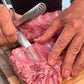 Rostfritt stål BBQ-revbenskinnare