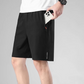 🔥HET REA 50% RABATT🥰 Herrars elastiska sommarshorts 💎 Andningsbara, dragkedjefickor och stretchig passform 🩷❄️