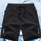 🔥HET REA 50% RABATT🥰 Herrars elastiska sommarshorts 💎 Andningsbara, dragkedjefickor och stretchig passform 🩷❄️