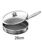 Premium non-stick stekpanna med lock