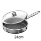 Premium non-stick stekpanna med lock