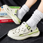 Unisex avslappnade och lätta slip-on-träskor