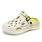 Unisex avslappnade och lätta slip-on-träskor