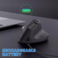 🖱️Bluetooth-ergonomisk mus med reglage för flera enheter