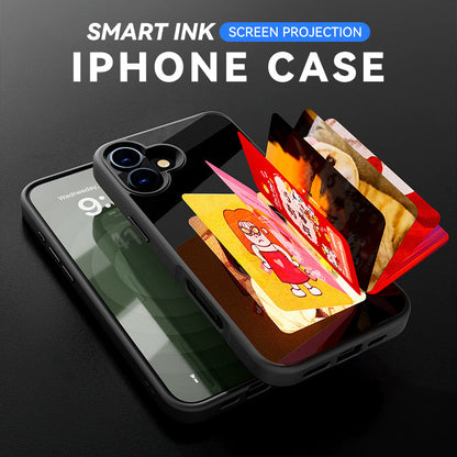 🎁2025 Hetta -50% REA💥 Smart bläck-skärmsprojektions iPhone-fodral