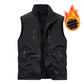 ⏰ Begränsad tid 49% RABATT🔥🧥 Herrars Oversize Kofta Väst Med Fickor