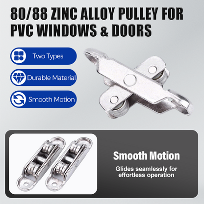 ✨Köp 1 få 1 gratis 🎁80/88 Rulle i sinklegering för PVC-fönster och -dörrar