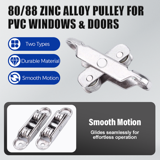 ✨Köp 1 få 1 gratis 🎁80/88 Rulle i sinklegering för PVC-fönster och -dörrar