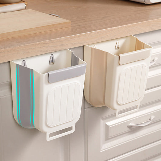 🗑️50% RABATT NU! 🧺 Mångsidig Hängande Hopfällbar Soptunna för Kök – Platsbesparande, Stark Bärförmåga & Mångsidig ✨