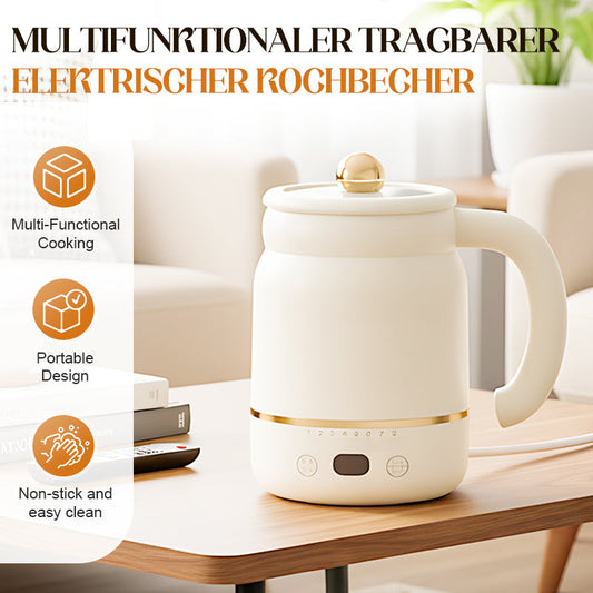 ☕ 50% RABATT NU! ⚡ Bärbar El-Kokarmugg – 3-i-1 Multifunktion, Snabb Uppvärmning & Autohållvarm 🍜📦