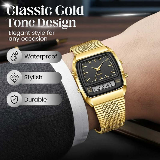 ⌚ 50% RABATT! 🌟 Dual System Multifunktions Digital Sportklocka – Stoppur, väckare & vattentät – Perfekt för löpning, gym eller utomhusäventyr – robust och lättavläst 💪