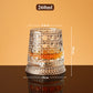 🔥360° roterande whiskyglas