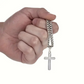 ✝️Herrhalsband med rostfritt stål korshänge – inklusive presentask