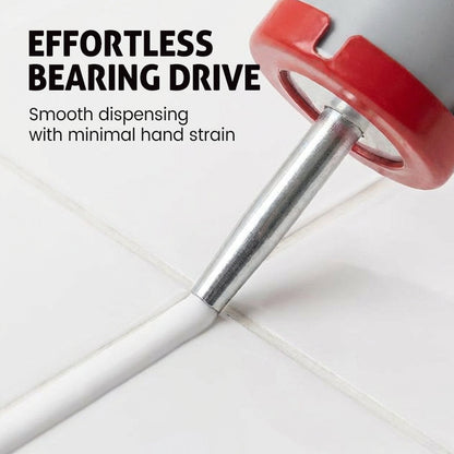 Värdepaket: Lagerfogpistol med roterande patron + fogskrapor