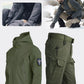 🧥 50% RABATT! ⛰️ Taktiskt Softshelljacka- & Byxset – Vattentätt, Vindtätt, Isolerande & Perfekt för Vinter/Terräng 🏔️