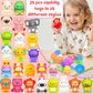 🔥Påskens bästa present 50 % RABATT-🎁24 ST påskägg Färdigfyllda, långsamt stigande squishy-leksaker