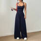 👗Nyhet 50 % RABATT🔥Casual jumpsuit med spaghettiband för damer