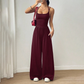 👗Nyhet 50 % RABATT🔥Casual jumpsuit med spaghettiband för damer