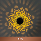 ☀️ Solcellsdriven mandala projektorlampa