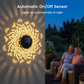 ☀️ Solcellsdriven mandala projektorlampa