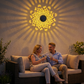 ☀️ Solcellsdriven mandala projektorlampa