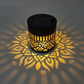 ☀️ Solcellsdriven mandala projektorlampa