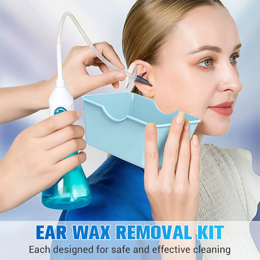 👂 50% RABATT! 💧 Öronvaxborttagningskit – Säker & Skonsam, Utbytbara Munstycken & Enkel Användning 🩺