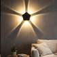 🔥 Tidsbegränsat erbjudande – Modern LED-vägglampa med geometrisk ljuseffekt ✨