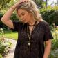 ⏰ 50 % rabatt! 🌸 Lång klänning med leopardmönster och v-ringning för dam – Ditt sommarmåste! ☀️🐆💃