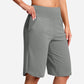 🔥Damernas högmidjade yogashorts med fickor