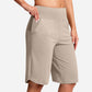 🔥Damernas högmidjade yogashorts med fickor