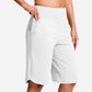 🔥Damernas högmidjade yogashorts med fickor