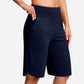 🔥Damernas högmidjade yogashorts med fickor