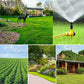 180° justerbar/360° spridning Automatisk bevattning Sprinklerhuvud