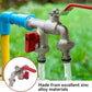🚰 KÖP 3 FÅ 1 GRATIS! 🔧 Dubbelt Utlopp för Utomhusbruk – Inbyggd Backventil, Frostsäker Mässing & Perfekt För Trädgård Och Uteplats 🏡