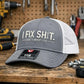 🧢 TIDSBEGRÄNSAT 50% RABATT! ✨ "I Fix Shit" broderad keps – Andningsbart nät, solskydd, modig och humoristisk present 🛠️