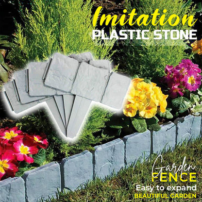 🥳 2026 HETTA REA 🥳 💞 50 000+ SÅLDA! 🌿✨ Imitation sten trädgård staket🏡♻️