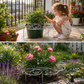 Kraftig växtstöd för blommor