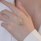 Elegant Hetian-jade hängsmycke halsband
