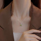 Elegant Hetian-jade hängsmycke halsband