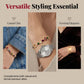 💫 50% RABATT NU! 🌙 Armband med Himlenska Motiv – Sol, Måne & Stjärnor – Färgglada Kristaller & Mystisk Design 🌟