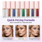 Glitter eyeliner-set med 8 färger