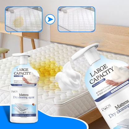 🛏️ 50% RABATT NU!✨ Kraftfull Madrassrengörare mot Gula Fläckar – Vattenlös Djuprengöringsskum 🧼