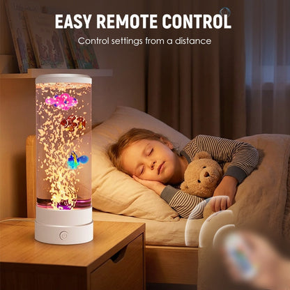 🎁2026 Nyhet – 50 % RABATT 🎁LED-lampa för Bubble Fish-akvariet – Skapa en rofylld undervattensatmosfär