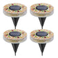 💎🌟 Solara™ solcells-mosaikljus – vattentäta LED-stiglyktor, tänds automatiskt, ingen sladd